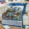Game Yu Gi Oh Ancient Warriors Oath Full Print Soft Blanket
