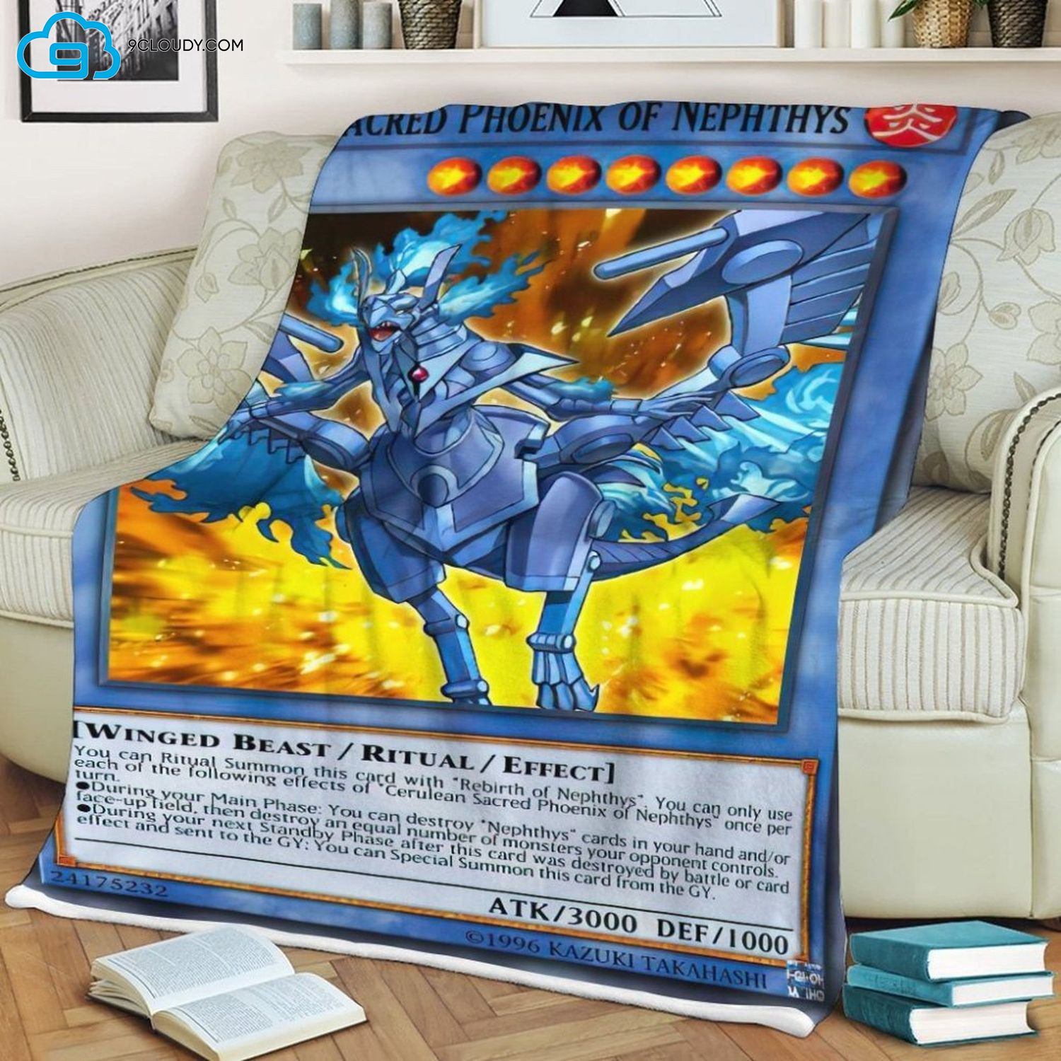 Game Yu Gi Oh Cerulean Sacred Phoenix Of Nephthys Soft Blanket Game Yu Gi Oh Cerulean Sacred Phoenix Of Nephthys Soft Blanket