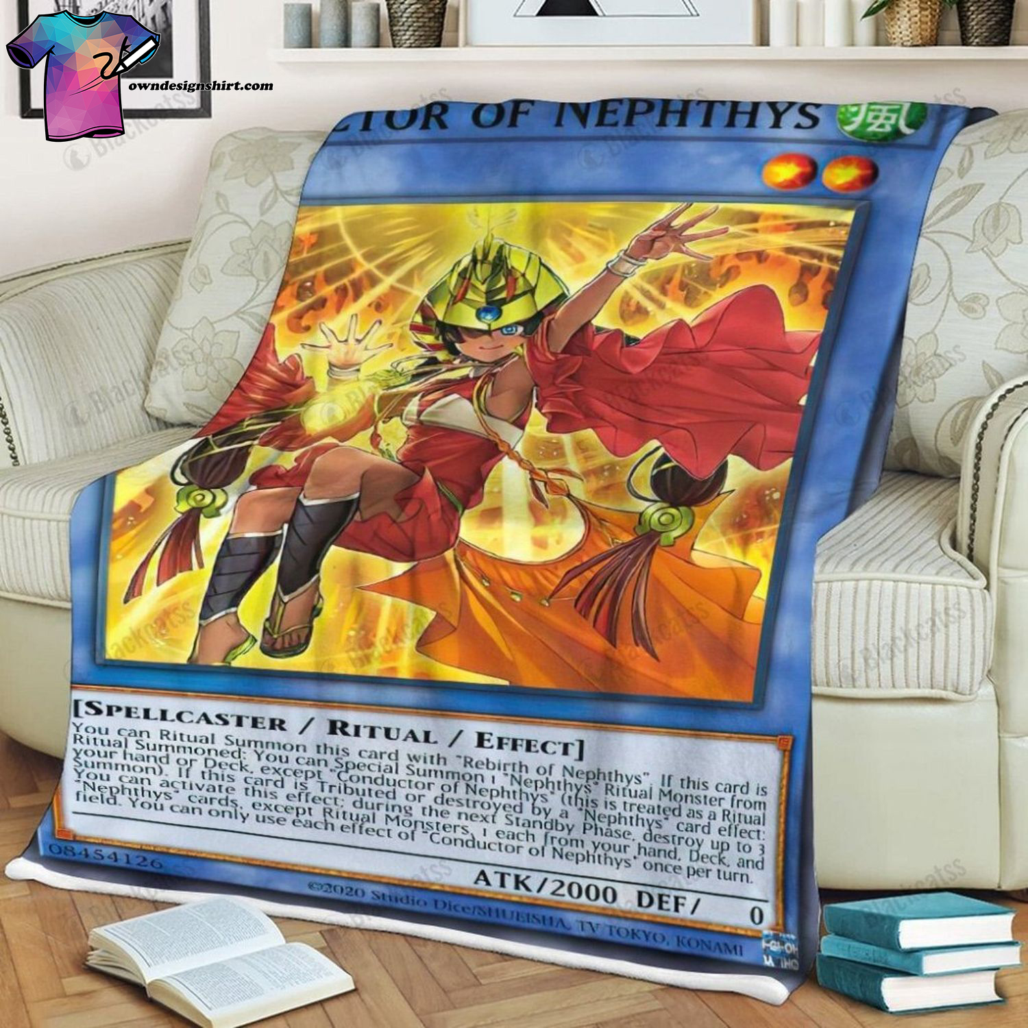 Game Yu Gi Oh Conductor Of Nephthys Full Print Soft Blanket Game Yu Gi Oh Conductor Of Nephthys Full Print Soft Blanket