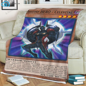 Game Yu Gi Oh Destiny Hero Celestial Soft Blanket