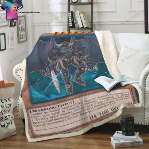 Game Yu Gi Oh Destiny Hero Dogma Full Print Soft Blanket