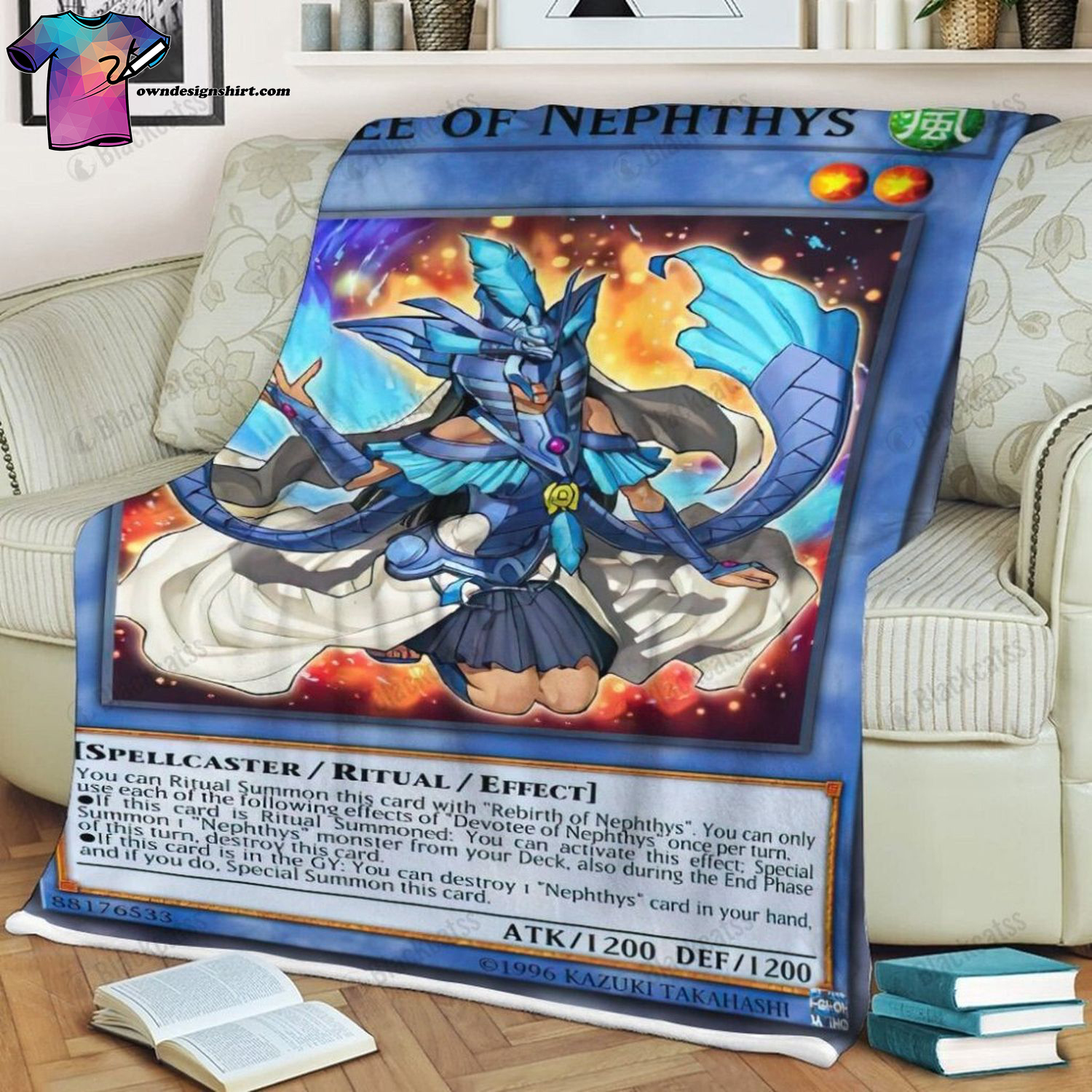 Game Yu Gi Oh Devotee Of Nephthys Full Print Soft Blanket Game Yu Gi Oh Devotee Of Nephthys Full Print Soft Blanket