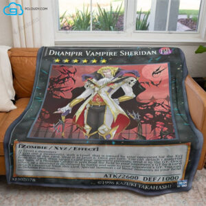 Game Yu Gi Oh Dhampir Vampire Sheridan Soft Blanket
