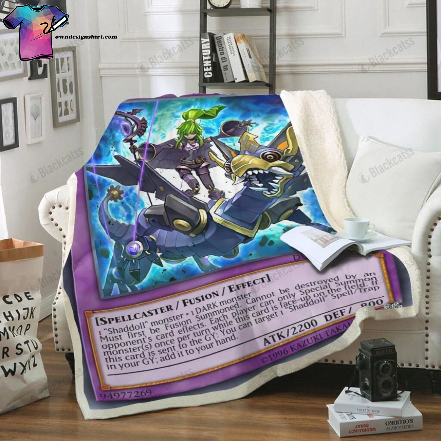 Game Yu Gi Oh El Shaddoll Winda Full Print Soft Blanket Game Yu Gi Oh El Shaddoll Winda Full Print Soft Blanket