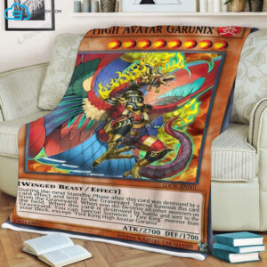 Game Yu Gi Oh Fire King High Avatar Garunix Soft Blanket