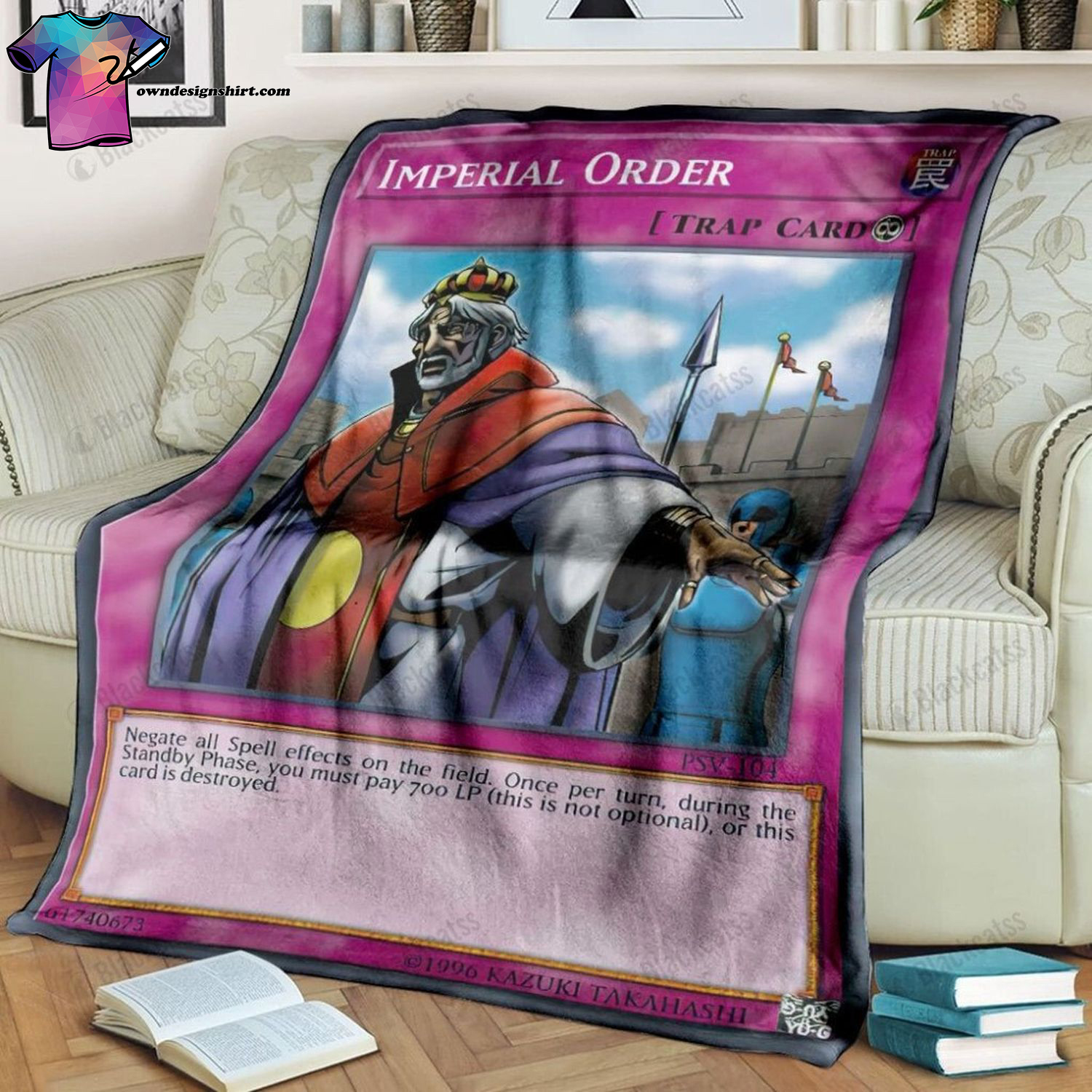 Game Yu Gi Oh Imperial Order Full Print Soft Blanket Game Yu Gi Oh Imperial Order Full Print Soft Blanket