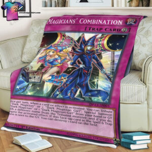 Game Yu Gi Oh Magicians Combination Full Print Soft Blanket