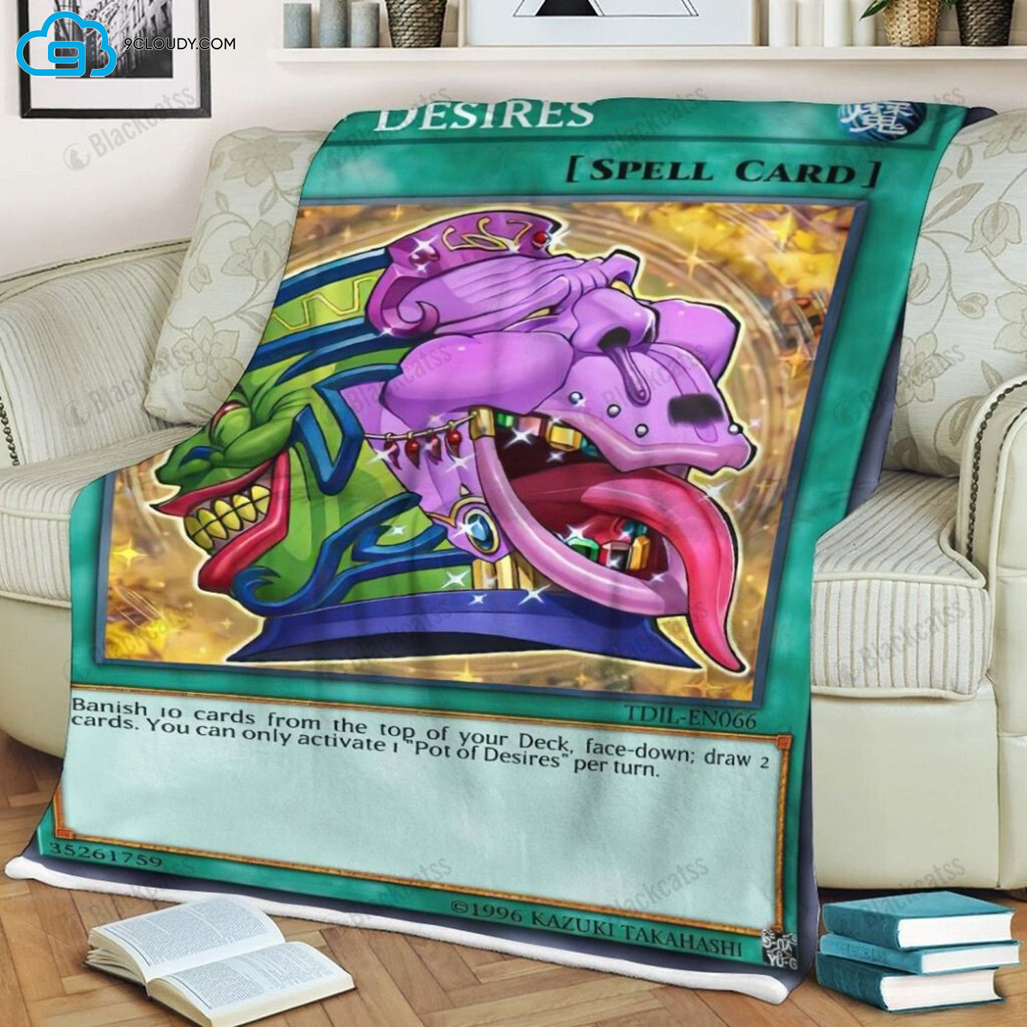 Game Yu Gi Oh Pot Of Desires Full Print Soft Blanket Game Yu Gi Oh Pot Of Desires Full Print Soft Blanket