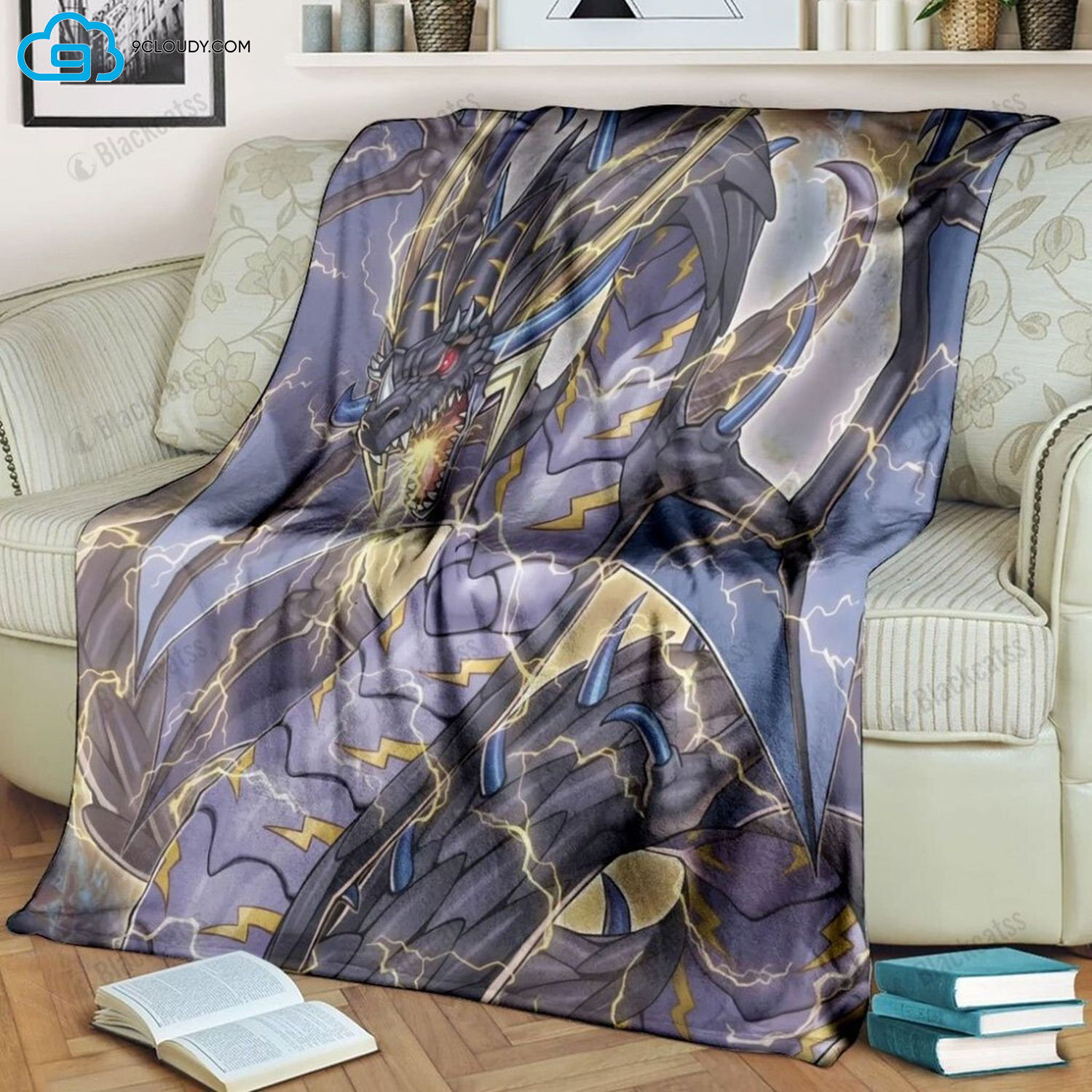 Game Yu Gi Oh Thunder Dragon Colossus Soft Blanket Game Yu Gi Oh Thunder Dragon Colossus Soft Blanket