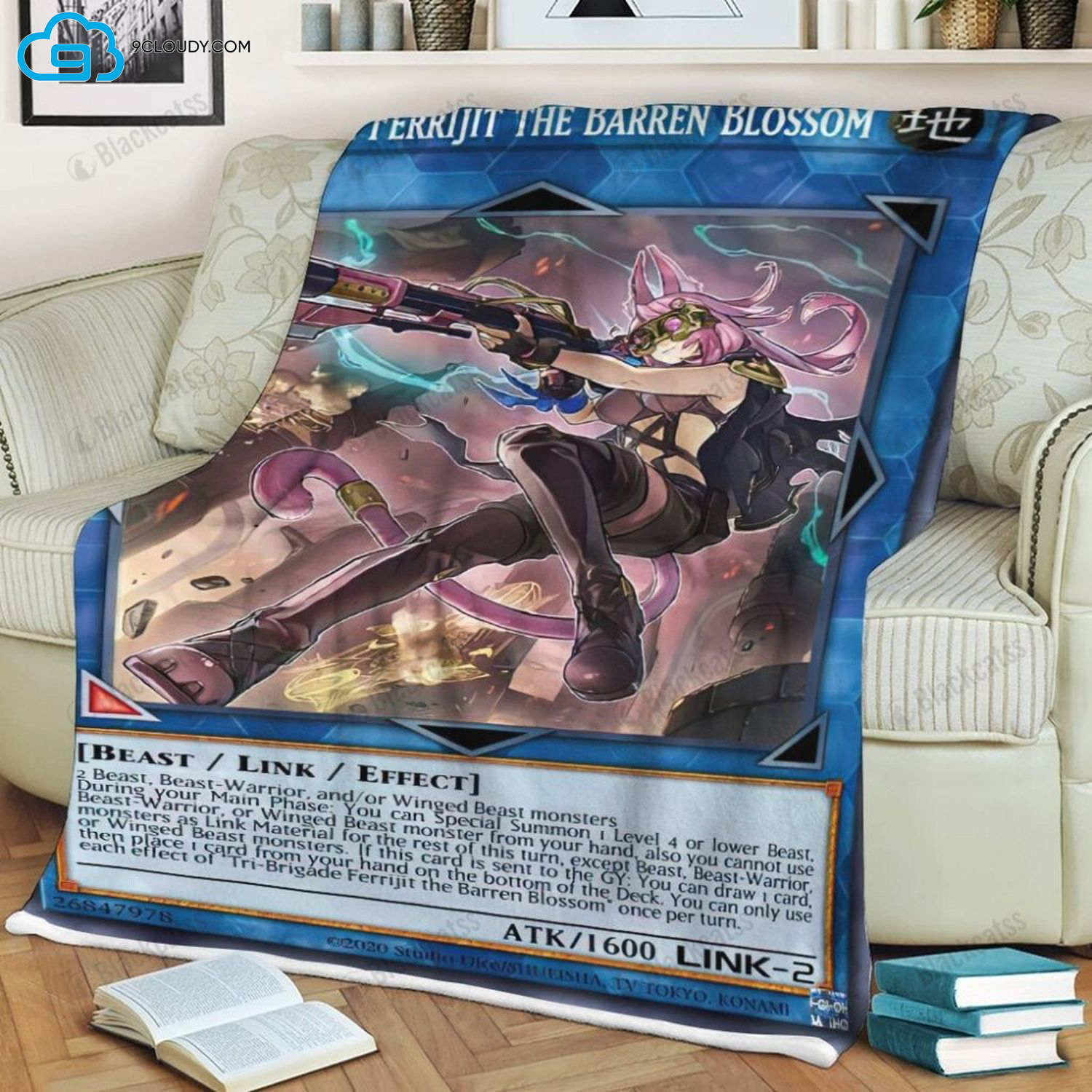 Game Yu Gi Oh Tri Brigade Ferrijit The Barren Blossom Soft Blanket Game Yu Gi Oh Tri Brigade Ferrijit The Barren Blossom Soft Blanket