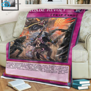 Game Yu Gi Oh Tri Brigade Revolt Soft Blanket