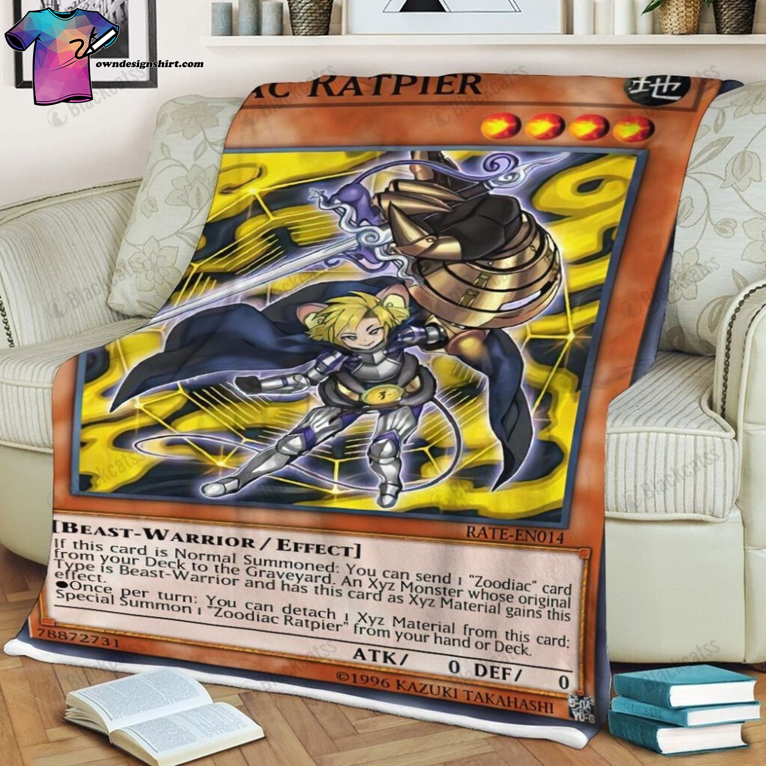 Game Yu Gi Oh Zoodiac Ratpier Full Print Soft Blanket Game Yu Gi Oh Zoodiac Ratpier Full Print Soft Blanket