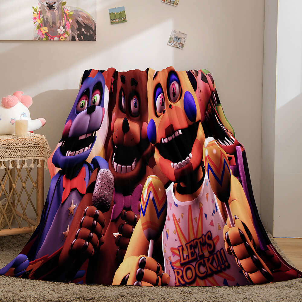 Game Five Nights at Freddy's Blanket 676 Game Five Nights at Freddy's Blanket 676