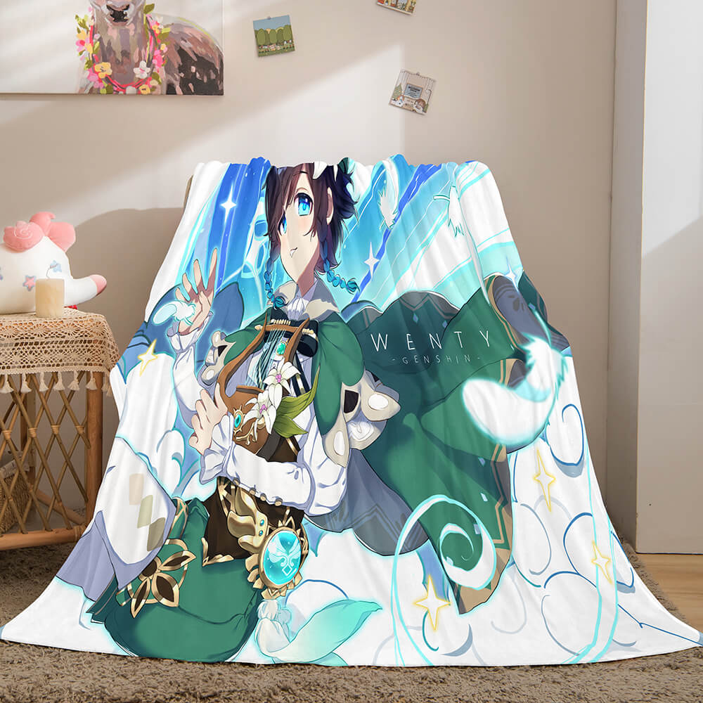 Game Genshin Impact Blanket 923 Game Genshin Impact Blanket 923