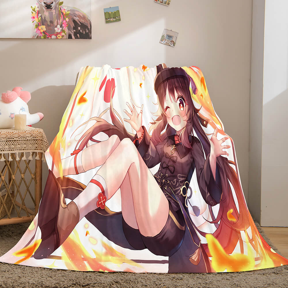 Game Genshin Impact Blanket 718 Game Genshin Impact Blanket 718
