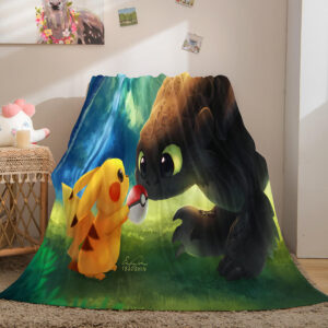 Game Pikachu Cosplay Caroset Blanket 278