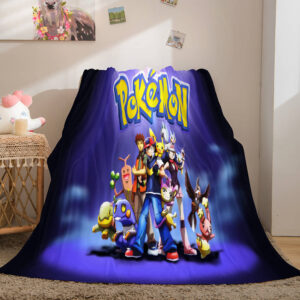 Game Pikachu Cosplay Caroset Blanket 147