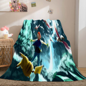 Game Pikachu Cosplay Caroset Blanket 349