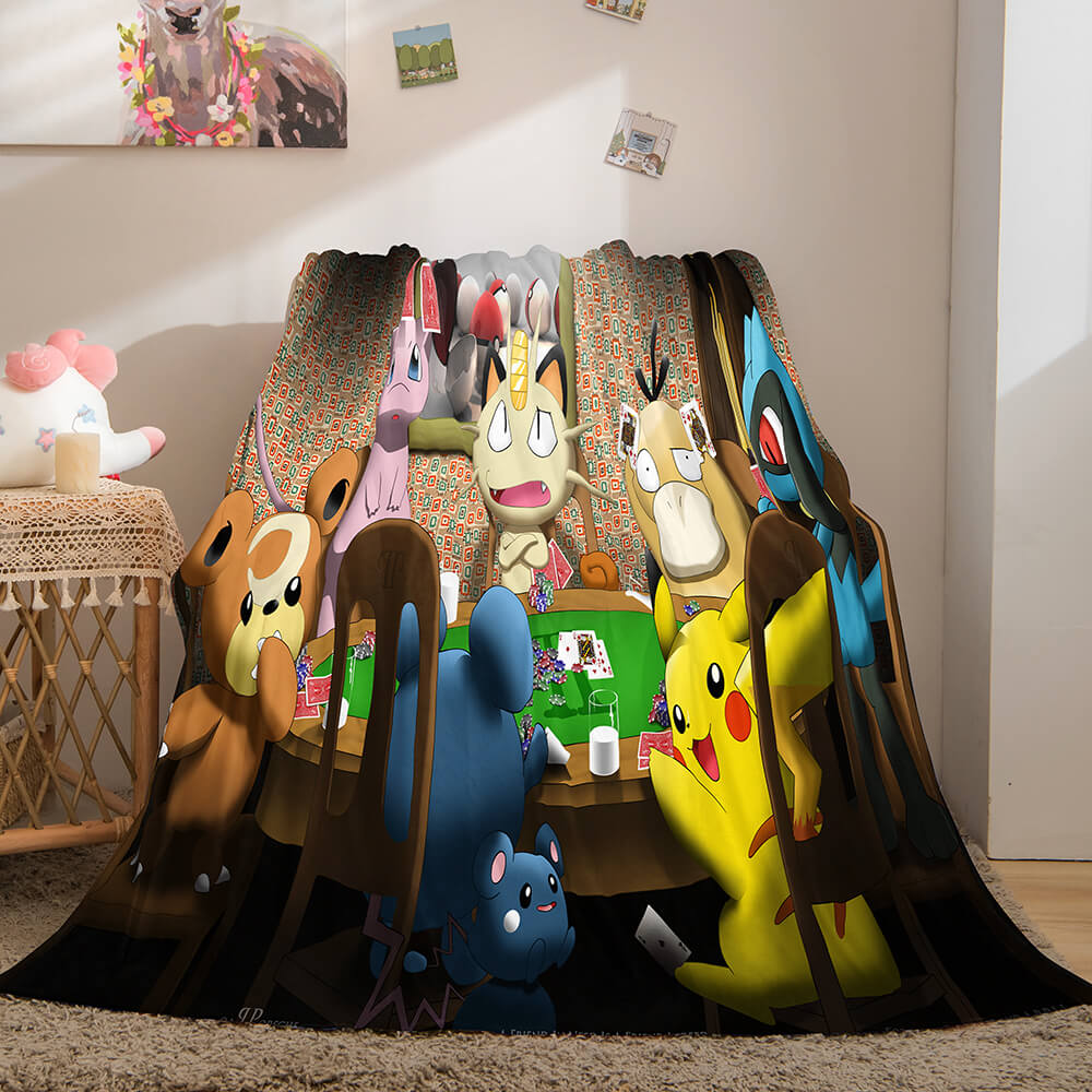 Game Pikachu Cosplay Caroset Blanket 926 Game Pikachu Cosplay Caroset Blanket 926