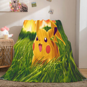 Game Pikachu Cosplay Caroset Blanket 866
