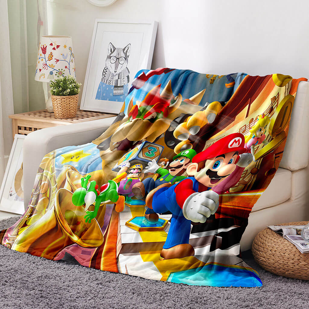 Game Super Mario Blanket 420 Game Super Mario Blanket 420