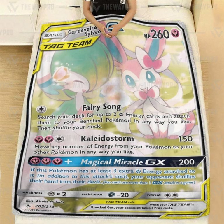 Gardevoir-And-Sylveon-Gx-Pokemon-Blanket-2