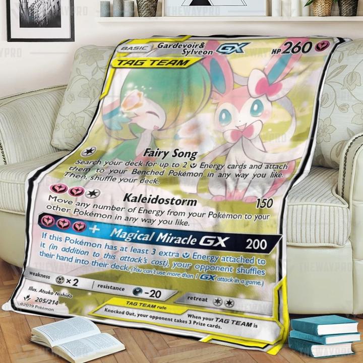 Gardevoir-And-Sylveon-Gx-Pokemon-Blanket-3