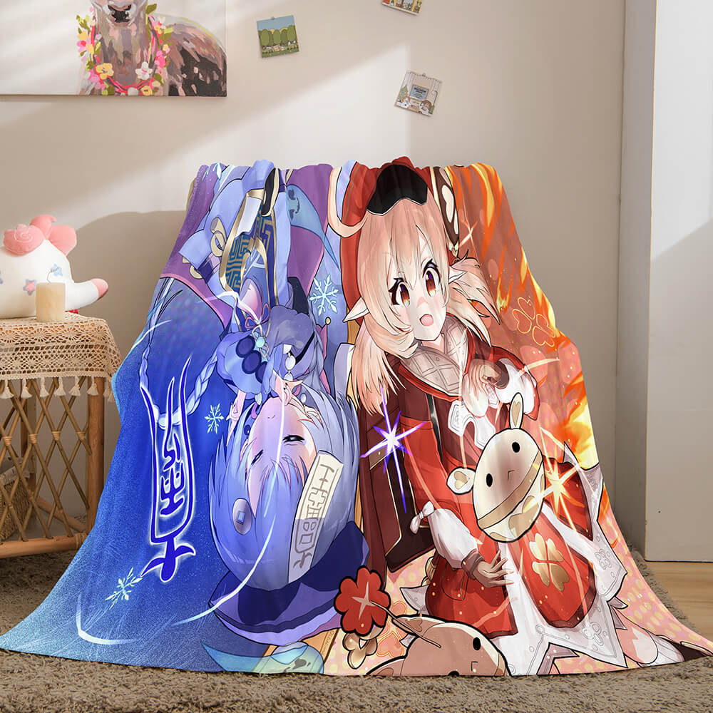 Genshin Impact Aether Lumine Blanket 178 Genshin Impact Aether Lumine Blanket 178