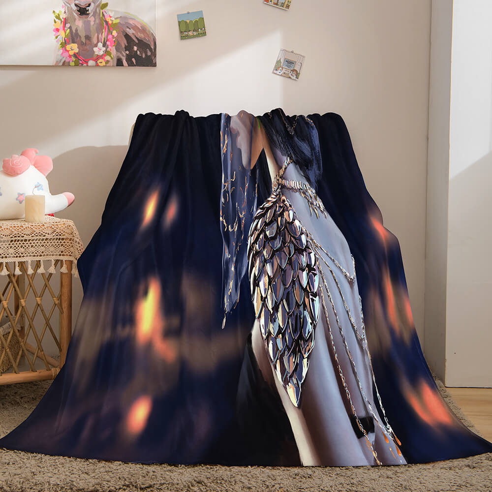 Game Ghost Blade Cosplay Blanket 469 Game Ghost Blade Cosplay Blanket 469