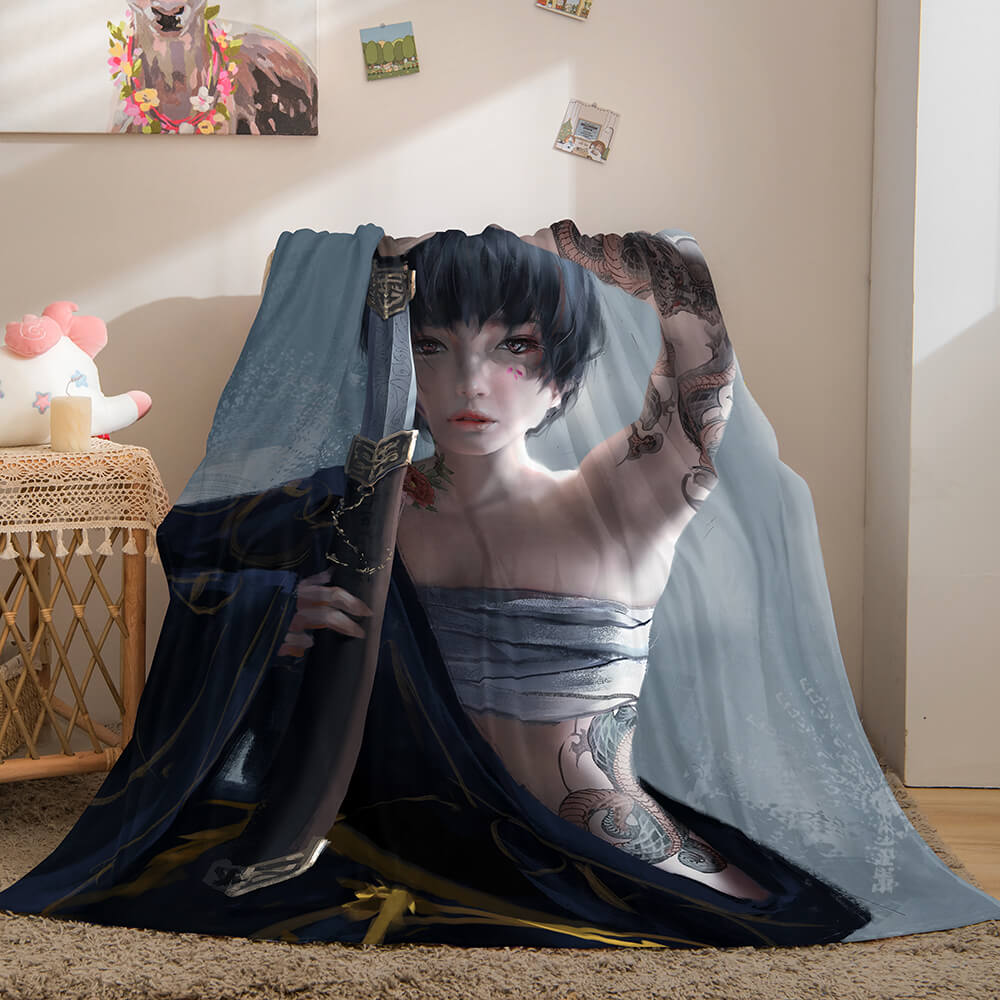 Game Ghost Blade Cosplay Blanket 259 Game Ghost Blade Cosplay Blanket 259