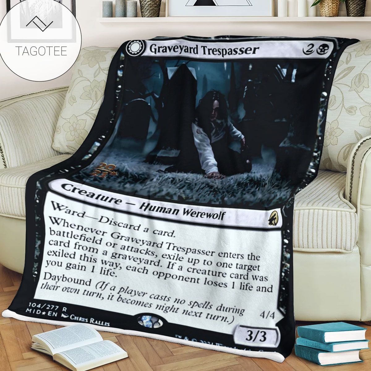 Graveyard Trespasser Blanket Mtg Blanket Tagotee Graveyard Trespasser Blanket Mtg Blanket Tagotee
