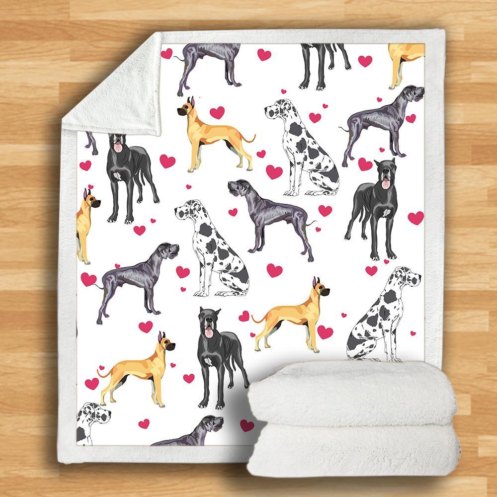 Great Dane Blanket Great Dane Blanket