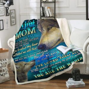 Wolf Custom Blanket