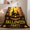 Halloween Castle Blanket 644