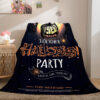 Halloween Castle Blanket 216