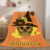 Halloween Castle Blanket 621