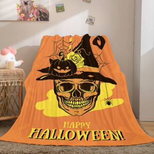 Halloween Castle Blanket 621
