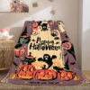 Halloween Castle Blanket 367