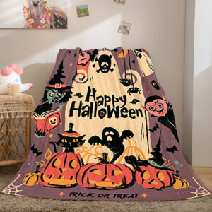 Halloween Castle Blanket 367