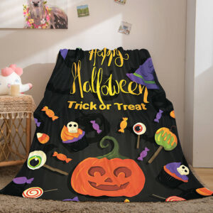 Halloween Castle Blanket 555