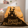 Halloween Castle Blanket 345