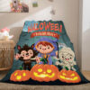 Halloween Castle Blanket 564