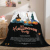 Halloween Castle Blanket 753