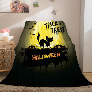 Halloween Castle Blanket 307