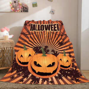 Halloween Castle Blanket 601