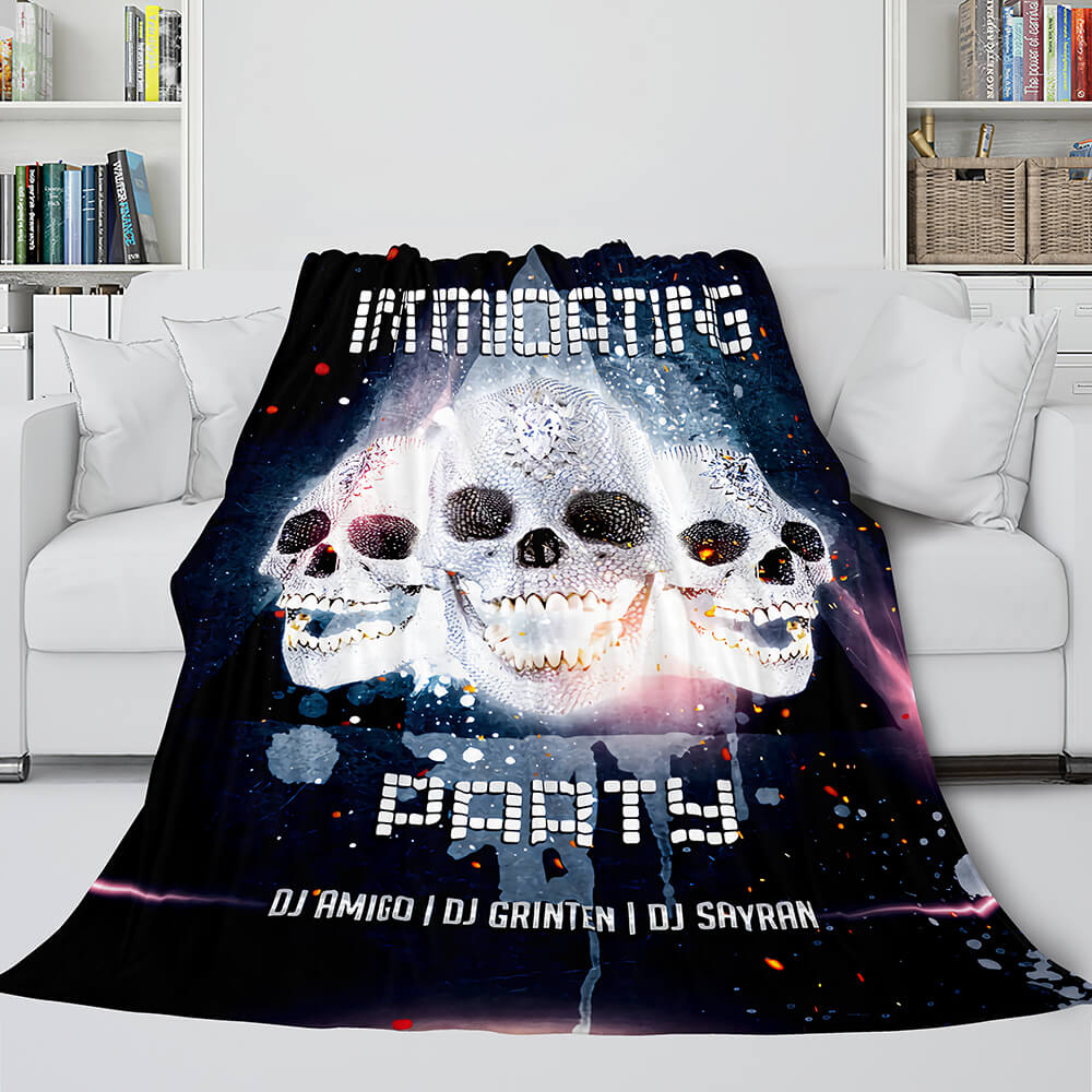 Halloween Decoration Skeleton Skull Bed Blanket 813 Halloween Decoration Skeleton Skull Bed Blanket 813