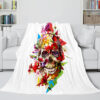 Halloween Decoration Skeleton Skull Bed Blanket 257