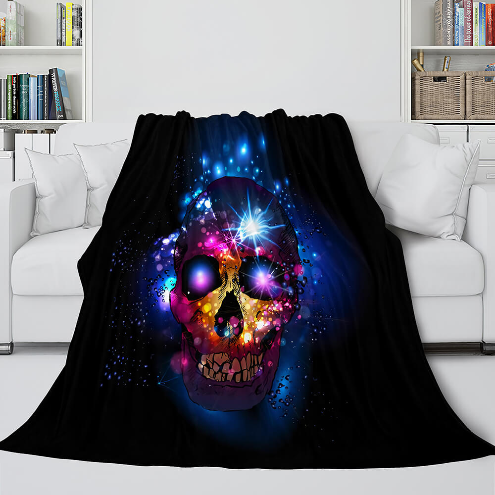 Halloween Decoration Skeleton Skull Bed Blanket 452 Halloween Decoration Skeleton Skull Bed Blanket 452