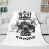 Halloween Decoration Skeleton Skull Bed Blanket 581