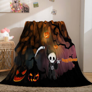 Halloween Blanket 523